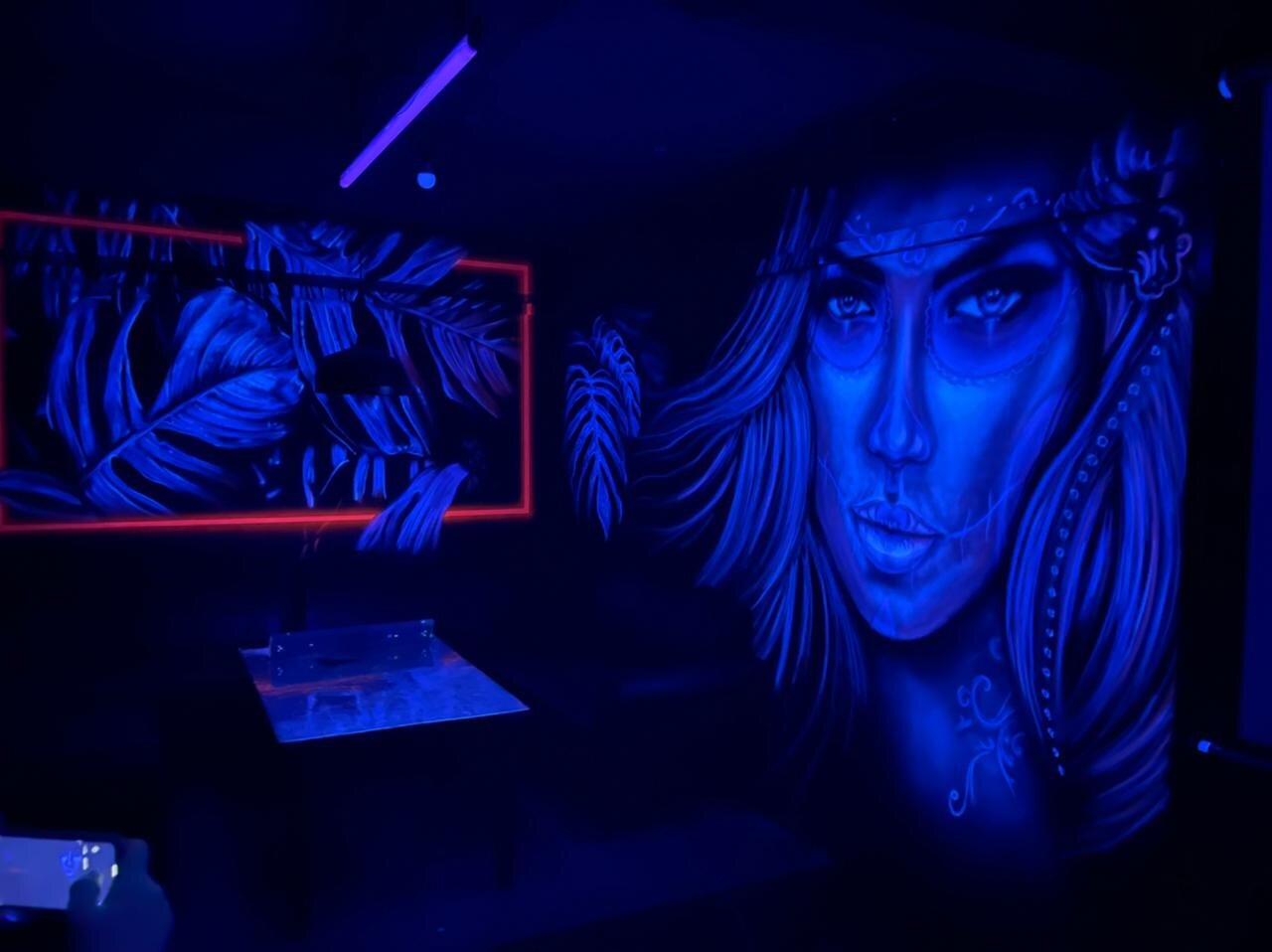 Роспись фломастерами красками 