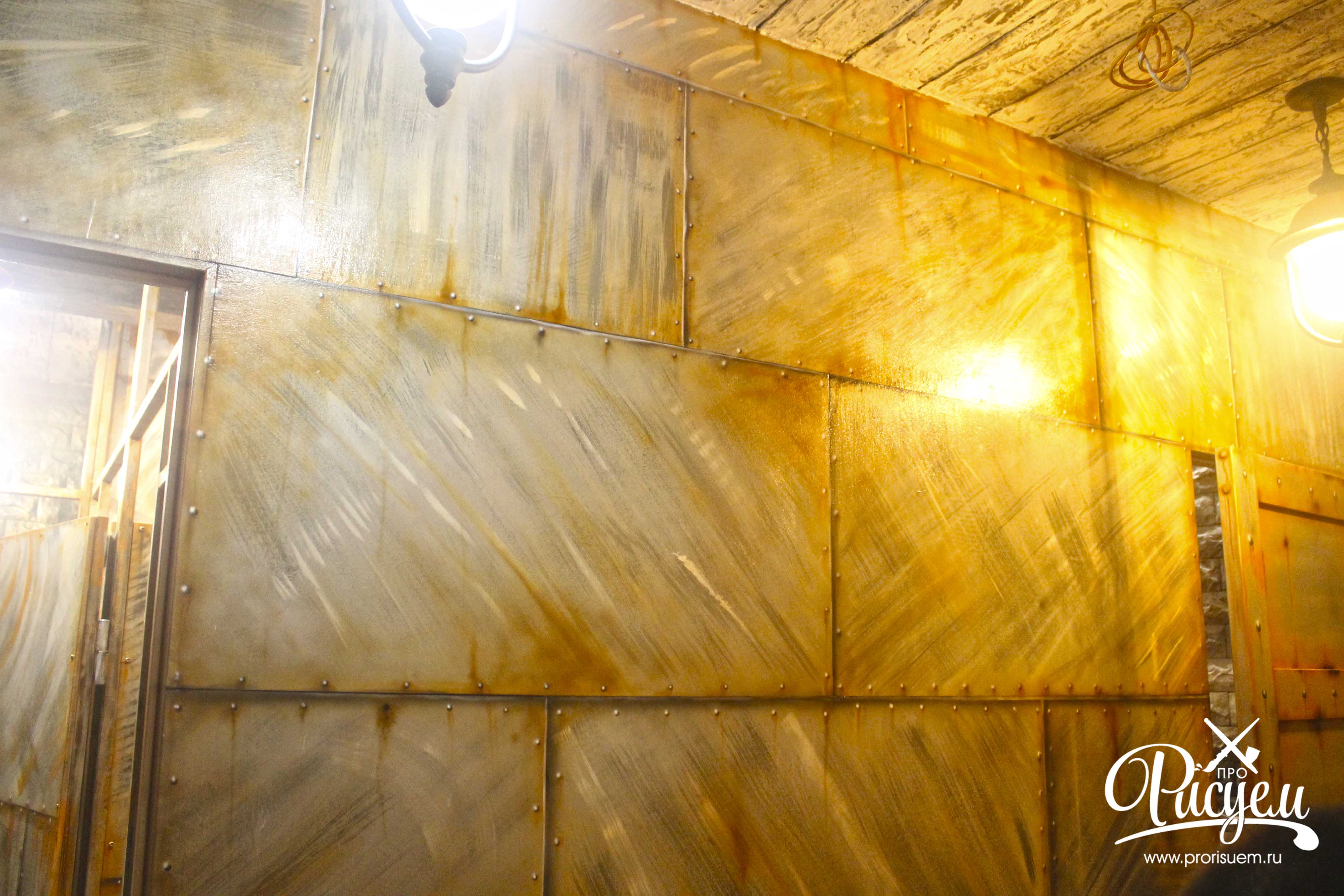 Старый метал, декор 