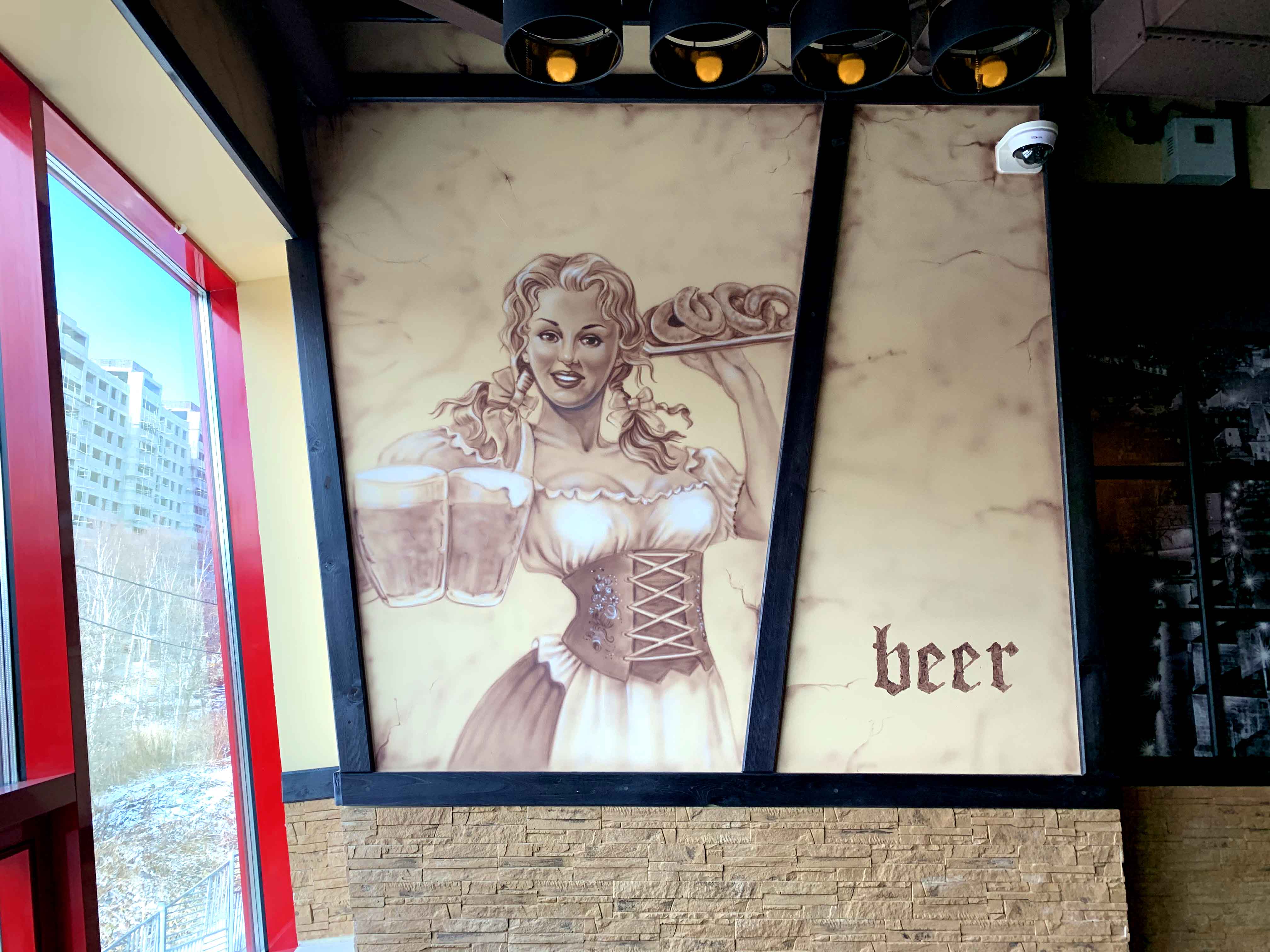 Оформление ресторана Баста Пилснер 