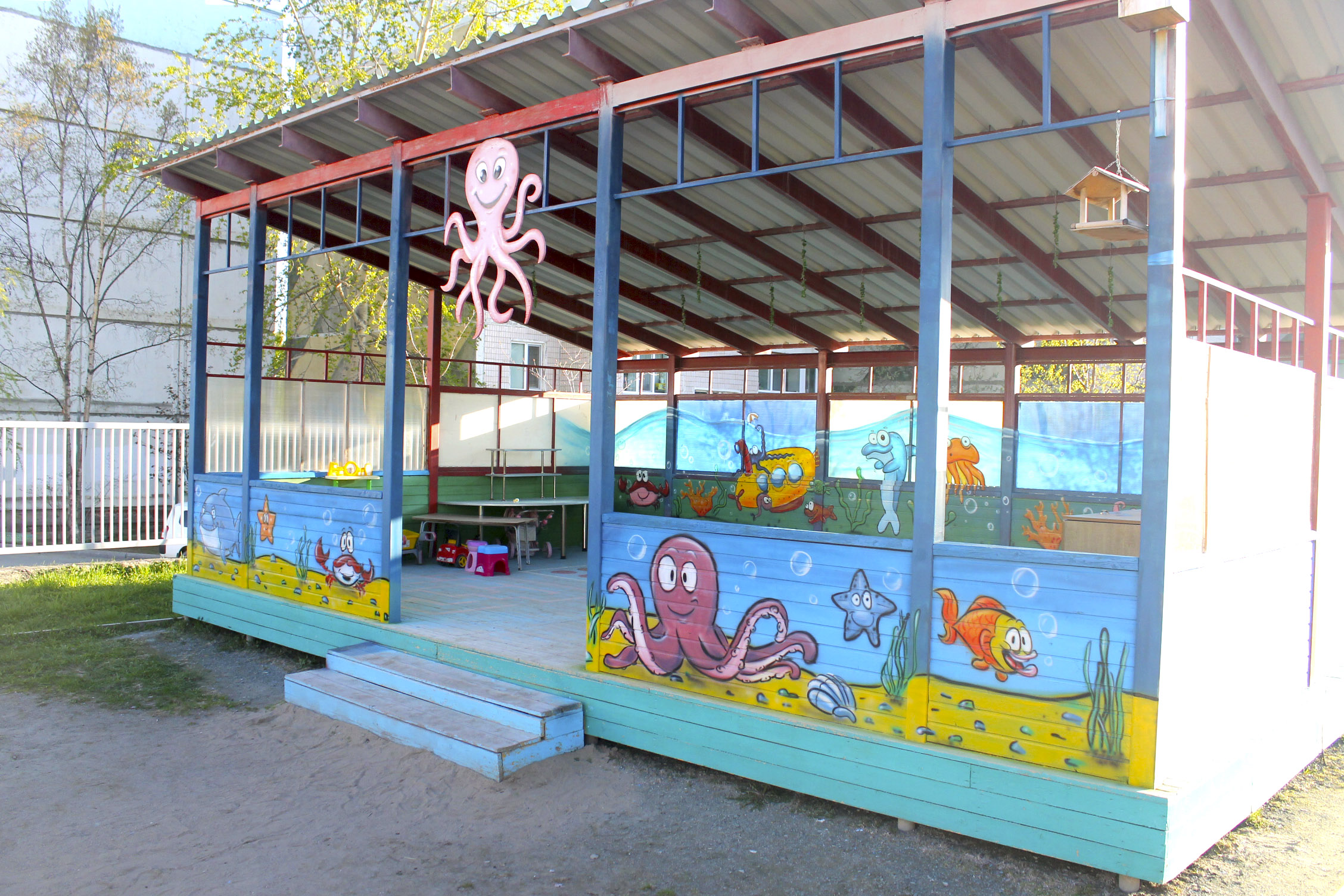 Веранда для детского сада