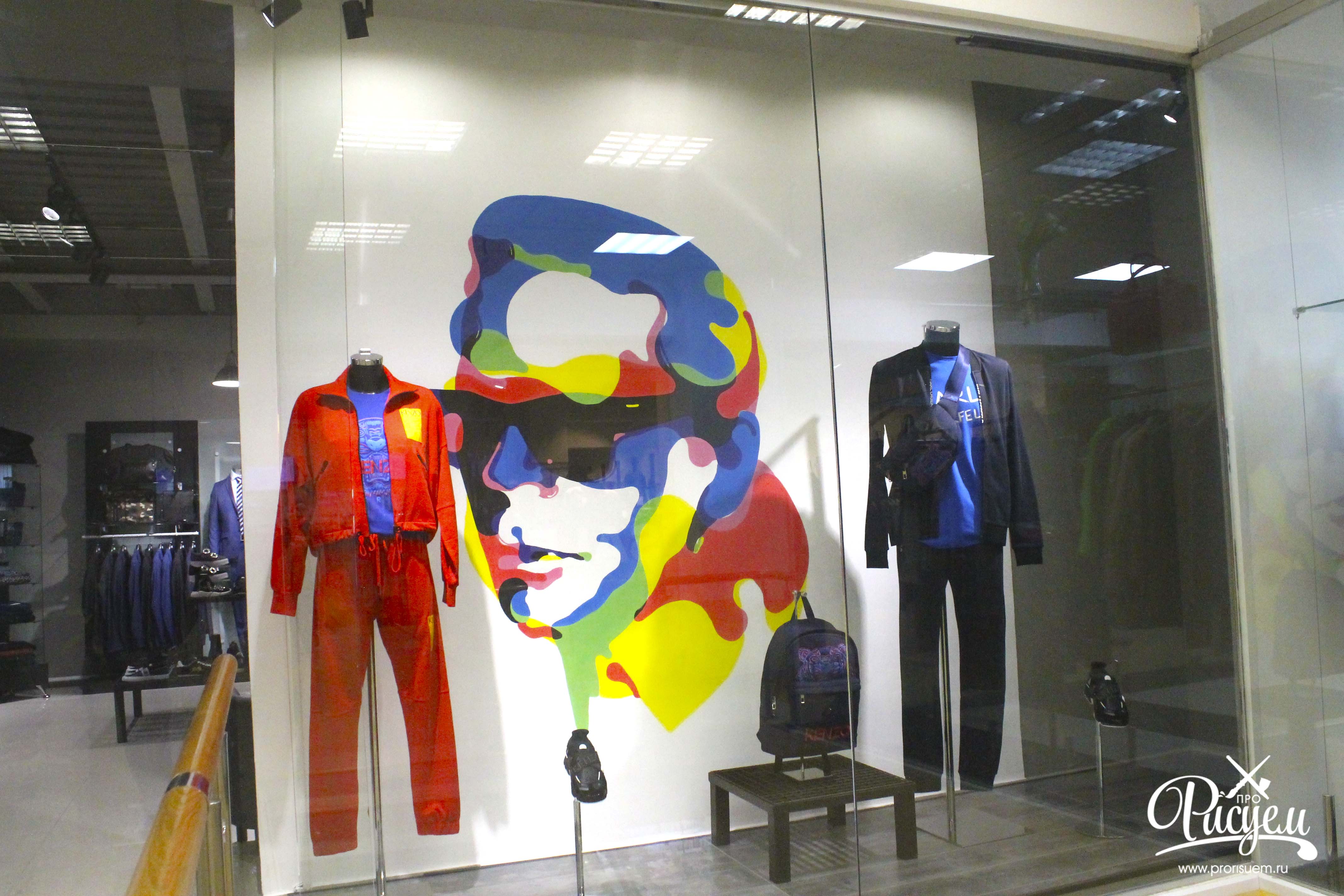 Поп-арт в магазине