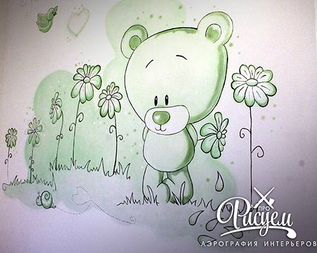 Медвежонок в Детской