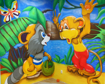 Роспись в Детсаде