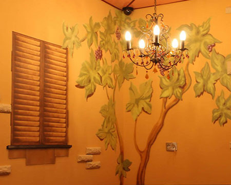 Роспись В Кафе